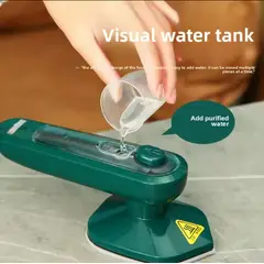 AMERICAN GENERICS - Mini Plancha A Vapor Portátil Viajera Para Ropa