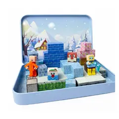SHUGS - Juego Cubos Magnéticos 60 Piezas Tipo Nieve