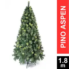 GIO HOME - ÁRBOL DE NAVIDAD PINO ASPEN 180 CM