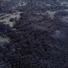 DIB - Alfombra Aura Shaggy Azul Oscuro 50x90 cm