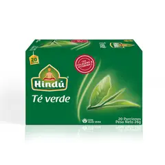 HINDU - Té Verde Hindú X 20 Bolsitas