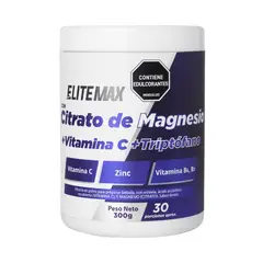 ELITE MAX - Elitemax, Citrato Magnesio en polvo 300g