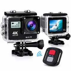 ONE PIXEL - Camara Deportiva 4K Ultra HD Wifi Con Control Resistente Sport Action