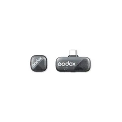 GODOX - Micrófonos Inalámbricos Duales Tipo C para Crear Contenido
