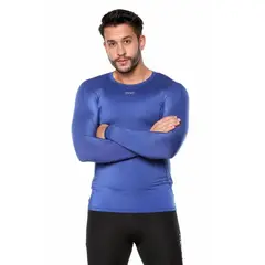 JOGO - Buso Deportivo Licrado Slim Fit Azul Talla XL