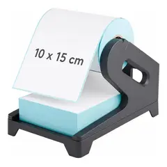GENERICO - Soporte Para Rollo Etiquetas De Impresora Termica 10 X 15 Cm