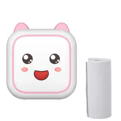 HUAWEI - Impresora Térmica Bluetooth C26 Mini Portátil Rosa 200DPI 1200mAh