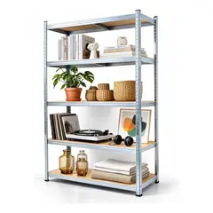 MAGNUX COMPANY - Estante Estanterías Rack & Pack Magnux Premium Negro - 90cm X 180cm X 40cm Y 0.33cm De Espesor - Soporta Hasta 175kg