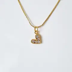 RAVEL - CADENA AJUSTABLE CORAZON AMORE BRILLANTE