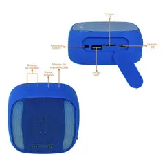 MYMOBILE - Parlante Bluetooth Portátil Para Bicicleta Recargable IPX4