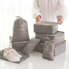 AMERICAN GENERICS - Bolsas Organizadoras de Viaje x8 Piezas para Maleta y Almacenamiento