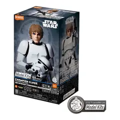 STAR WARS - Luke Skywalker Stormtrooper Figura Blokees Champion