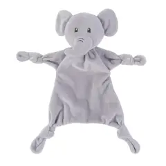 JUGANDO Y EDUCANDO - Juguete Estimulación Manta De Apego Elefante Para Bebé