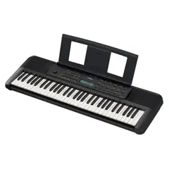 YAMAHA - Teclado Piano PSR-E283 61 Teclas con Adaptador y Atril organeta