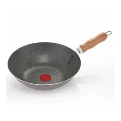 IMUSA - Wok Antiadherente 25 cm Talent Mango de Madera