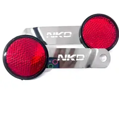 GENERICO - Tragaluces Delantero AKT NKD Rojo para Moto