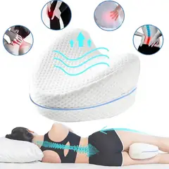 GENERICO - Almohada Entre Piernas Ortopédica Memory Foam Para Ciática Embarazo y Dolor Lumbar