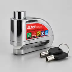 GENERICO - Candado Para Disco Antirrobo Con Alarma Tipo Pesado