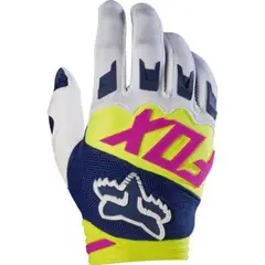FOX - Guantes Dirtpaw Blanco Fucsia