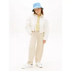 TOMMY HILFIGER - Pantalón holgado Para Niña Essential de pierna ancha