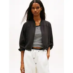 TOMMY HILFIGER - Chaqueta bomber con inscripción