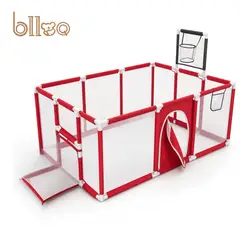 U BUY - Corral Seguridad Bebes Con Aro De Basket 180cm Rojo