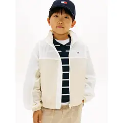 TOMMY HILFIGER - Chaqueta de Para Niño cuello alto con logo