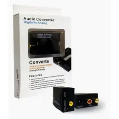 GENERICO - Convertidor Audio Digital A Análogo Con Cable