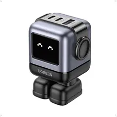 UGREEN - Cargador Nexode 65W GaN Carga Rápida 3 Puertos Negro
