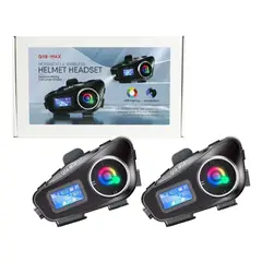 GENERICO - Intercomunicador Pareja Casco Moto Q58 Bluetooth Musica X2