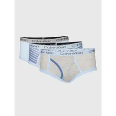 CALVIN KLEIN - Pack multicolor de 3 calzoncillos para niño