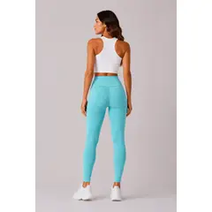 FRIOLENTA - Legging deportivo ejercicio - Aguamarina