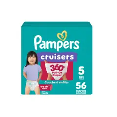 PAMPERS - PAÑALES PANTS ETAPA 5 X 56 UNIDADES