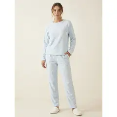 BY MORNING - Pijama Térmica Estrellas Azul bebe