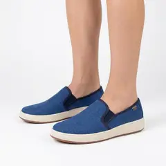 XIAN SHOES - Mocasín azul Tap Ref B335