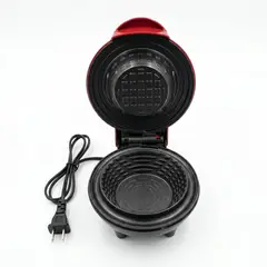 GENERICO - Mini Máquina De Waffles Tipo Bowl Canasta Antiadherente