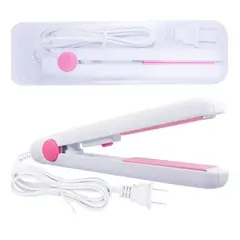 GENERICO - Mini Plancha Viajera Portátil Para Cabello