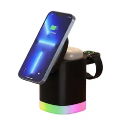 MTF - Cargador inalámbrico de mesa 3 en 1.