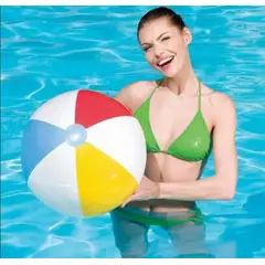 BESTWAY - Pelota De Playa Inflable Colores Grande 61 Cm 6 Und