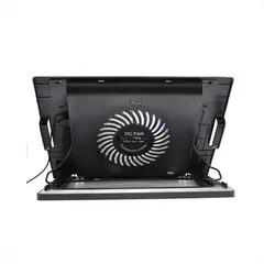 JALTECH - Base Refrigerante Ventilador con Soporte para Celular Niveles de Inclinación, Ventilador Silencioso
