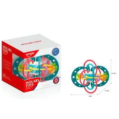 GENERICO - Sonajero Pelota Dayotoys Bebé 0+ Meses Turquesa Plástico ABS Motricidad