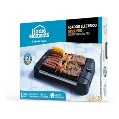 HOME ELEMENTS - Asador Eléctrico Grill Pro