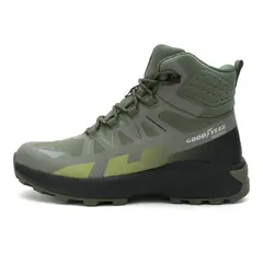 GOODYEAR - Botas Hombre VerdeNegro WATERPROOF SPREE