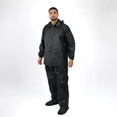 XECURO - Impermeable PVC XR-2322 con Zapato Negro 2XL - SKU17481