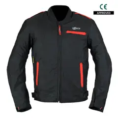 XTRONG - Chaqueta Carretera XTR-2109 Hombre Negro-Rojo XL - SKU16276