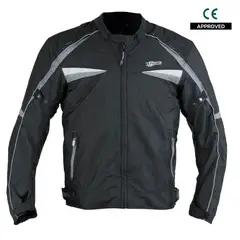 XTRONG - Chaqueta Carretera XTR-2127 Hombre Negro-Gris L - SKU17325