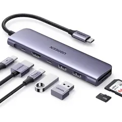 UGREEN - Hub USB C Revodok 1071 7 en 1 HDMI 4K PD 100W
