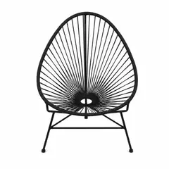 G HOME - Silla Acapulco Tejida Artesanal Mimbre Acapulco