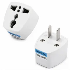 GENERICO - Adaptador De Corriente Convertidor Enchufe Universal Europeo Viajero