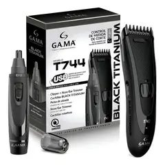 GAMA - Kit Cortadora de Pelo Inalámbrica GA.MA Italy T742 + T312 Titanium